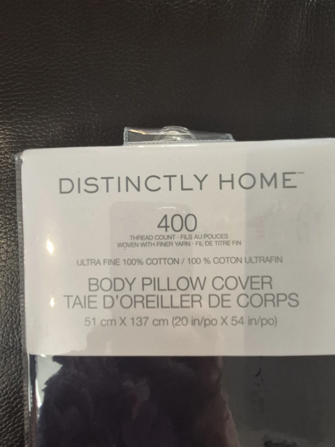 Distinctly Home 400 Thread Count Body Pillow Cover - photo 2