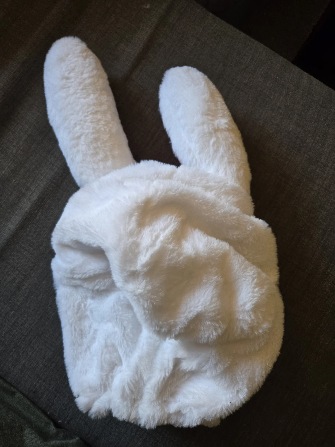 Bunny Head Helmet Cover Halloween Mask - photo 2