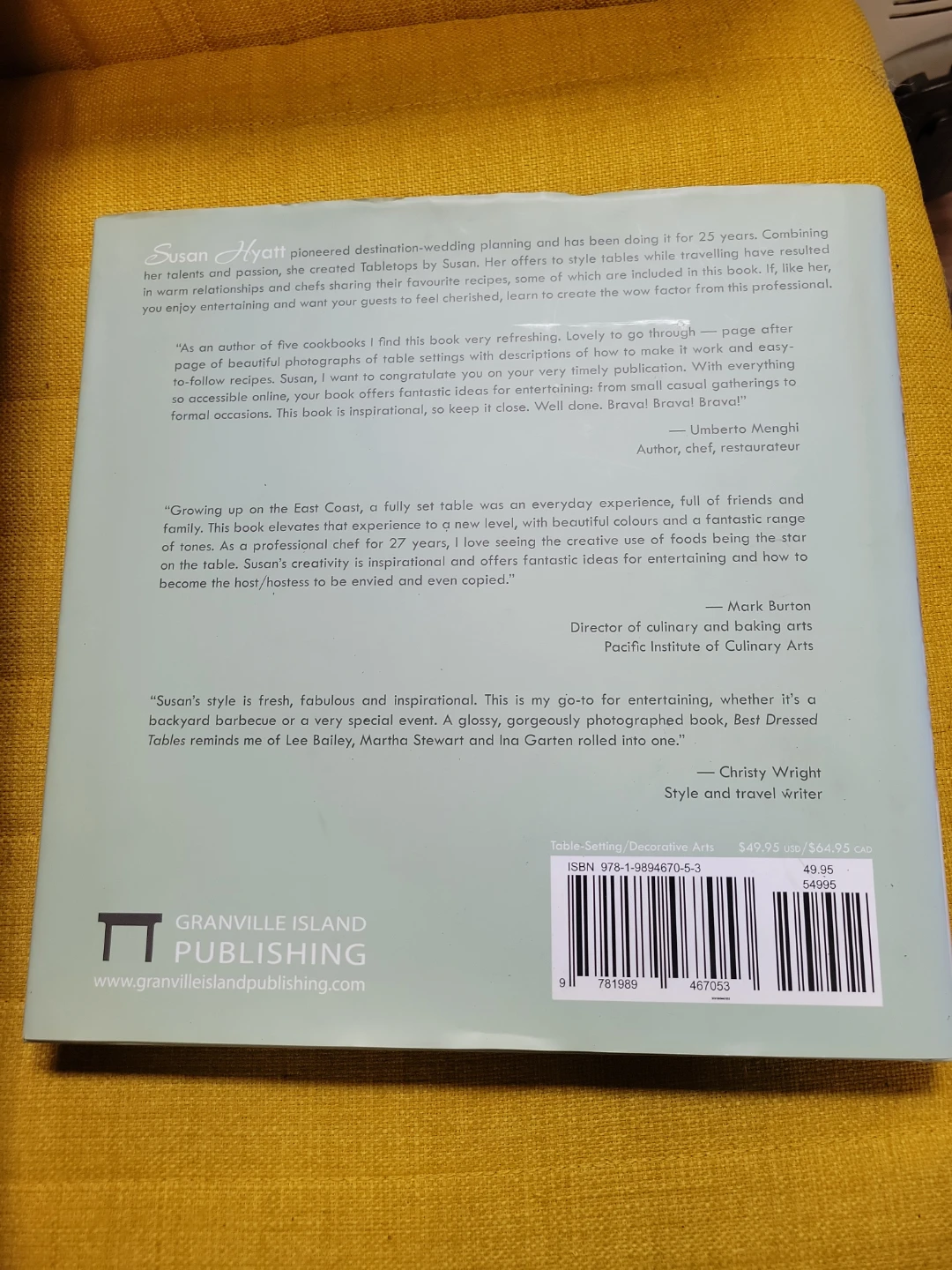 Best dressed tables book - photo 2