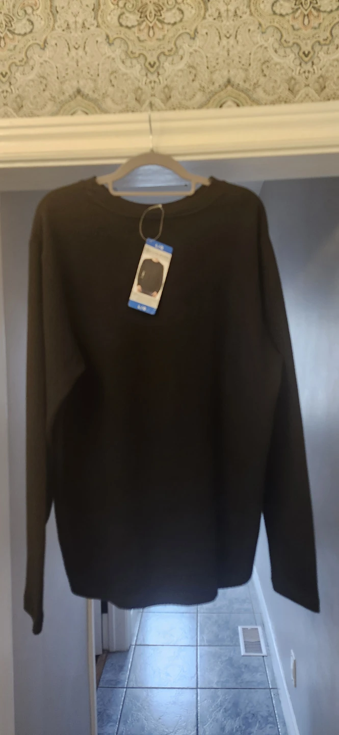 Cloudveil Long Sleeve Textured Top - Black - photo 2