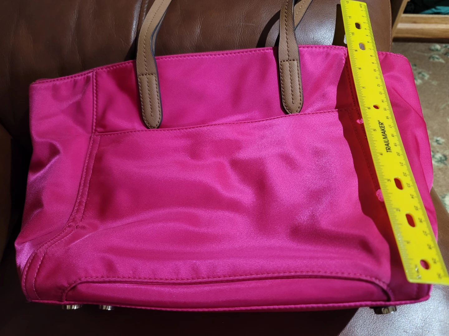 Michael Kors Pink Nylon Tote Bag - photo 4