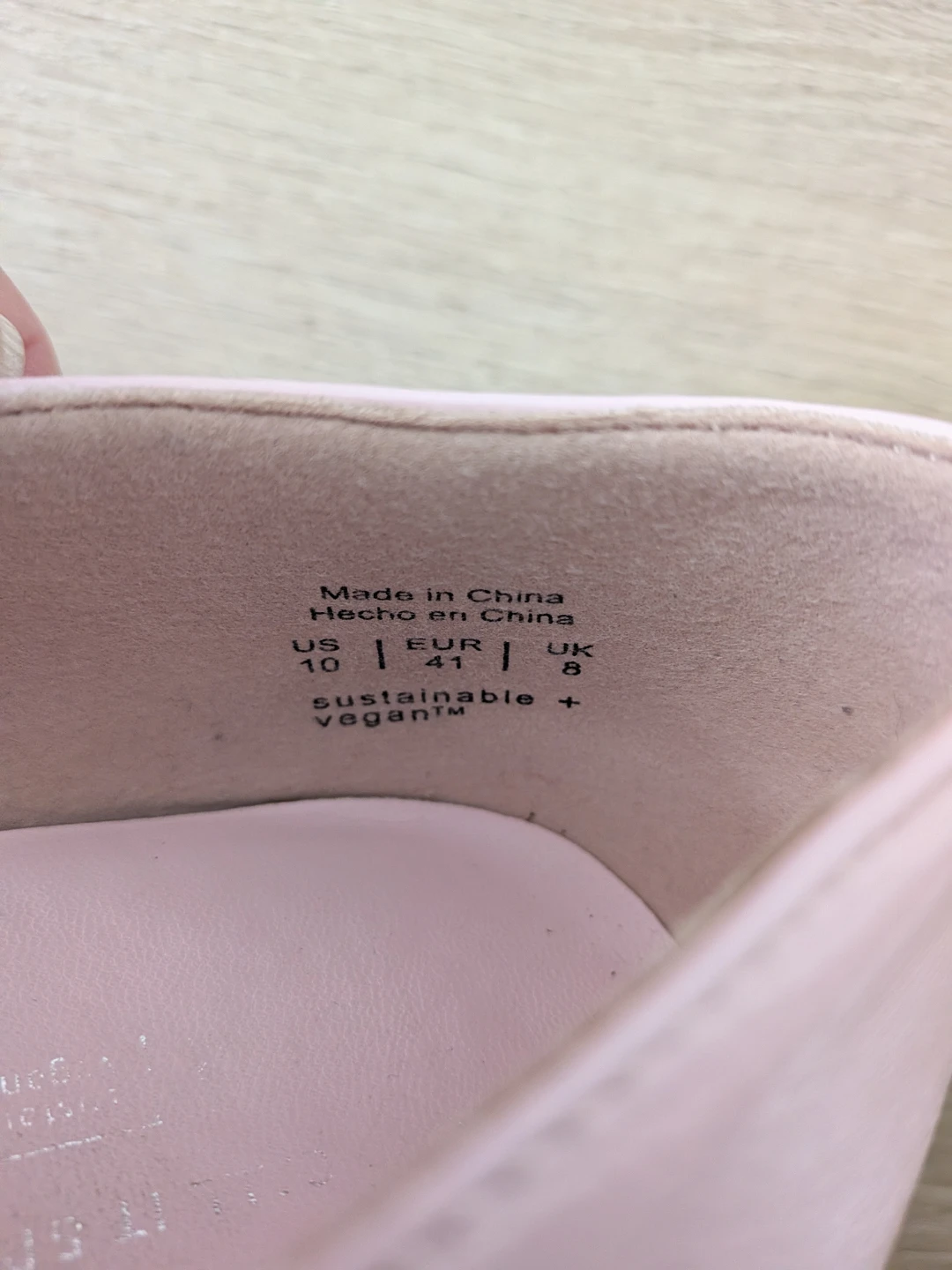 Light Pink Vegan Mary Jane Heels - photo 3