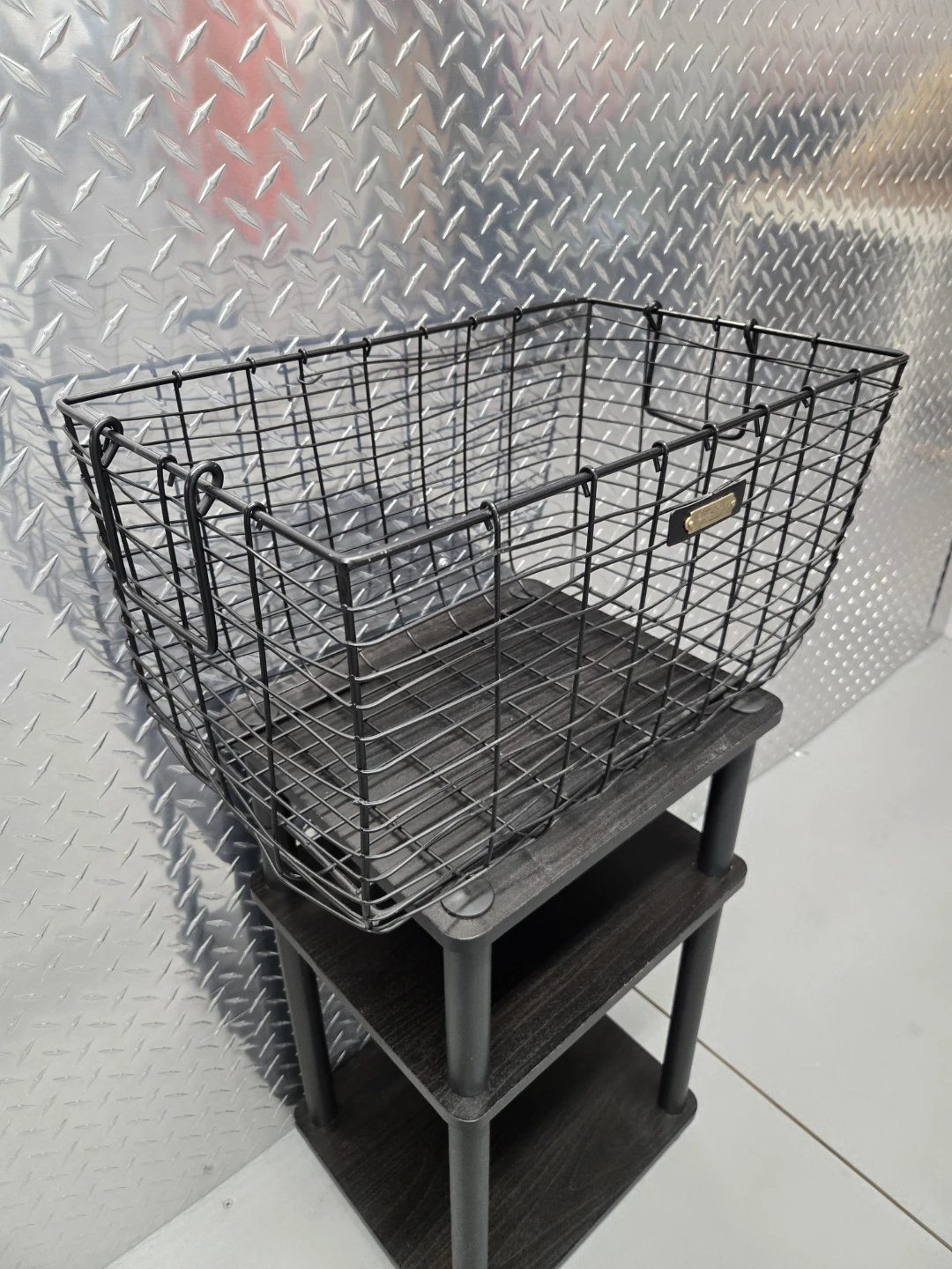 Hearth & Hand Large 18” Black Wire Storage Basket - photo 4