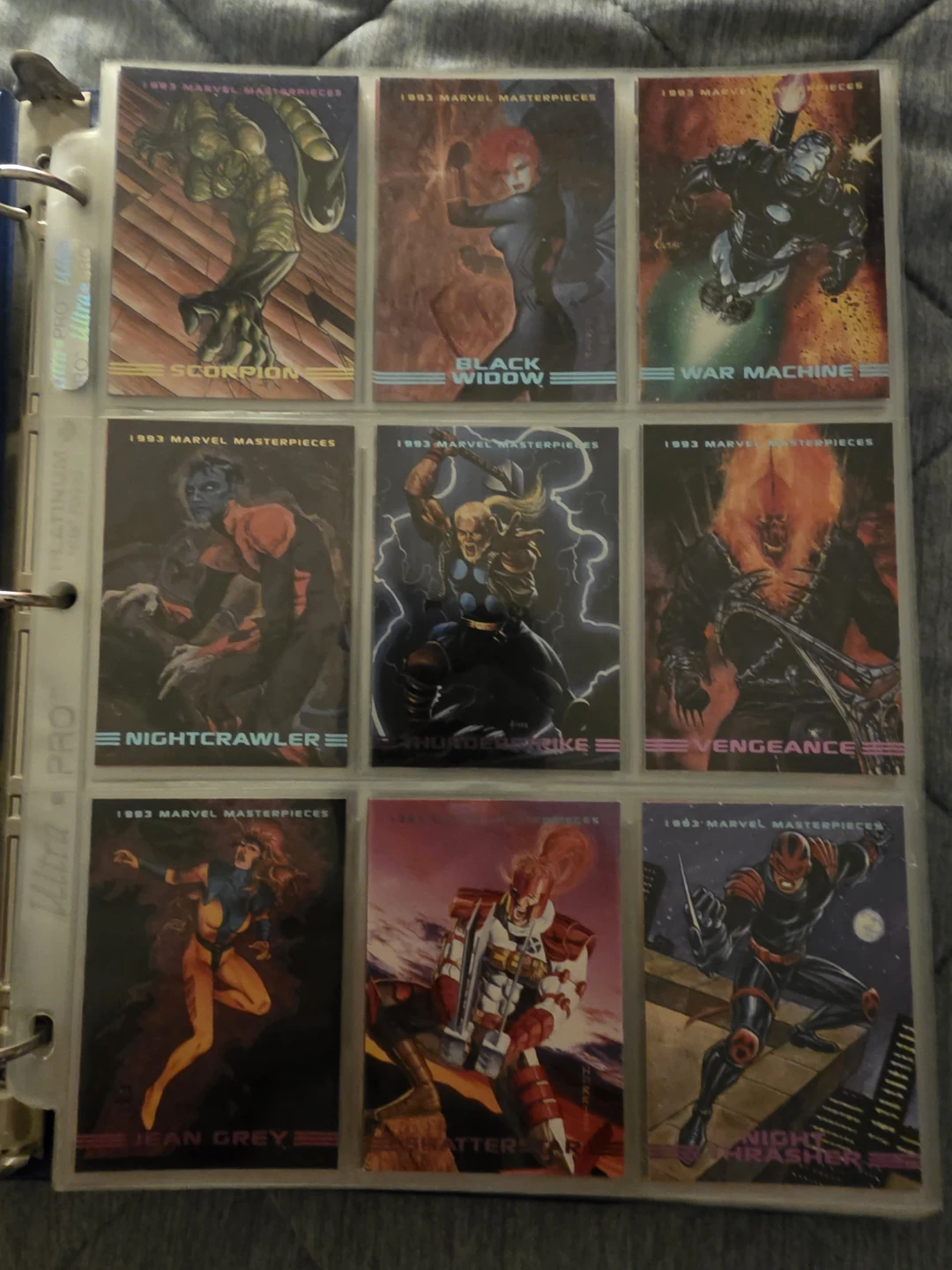 1993 Marvel Masterpieces Trading Card Collection - photo 4
