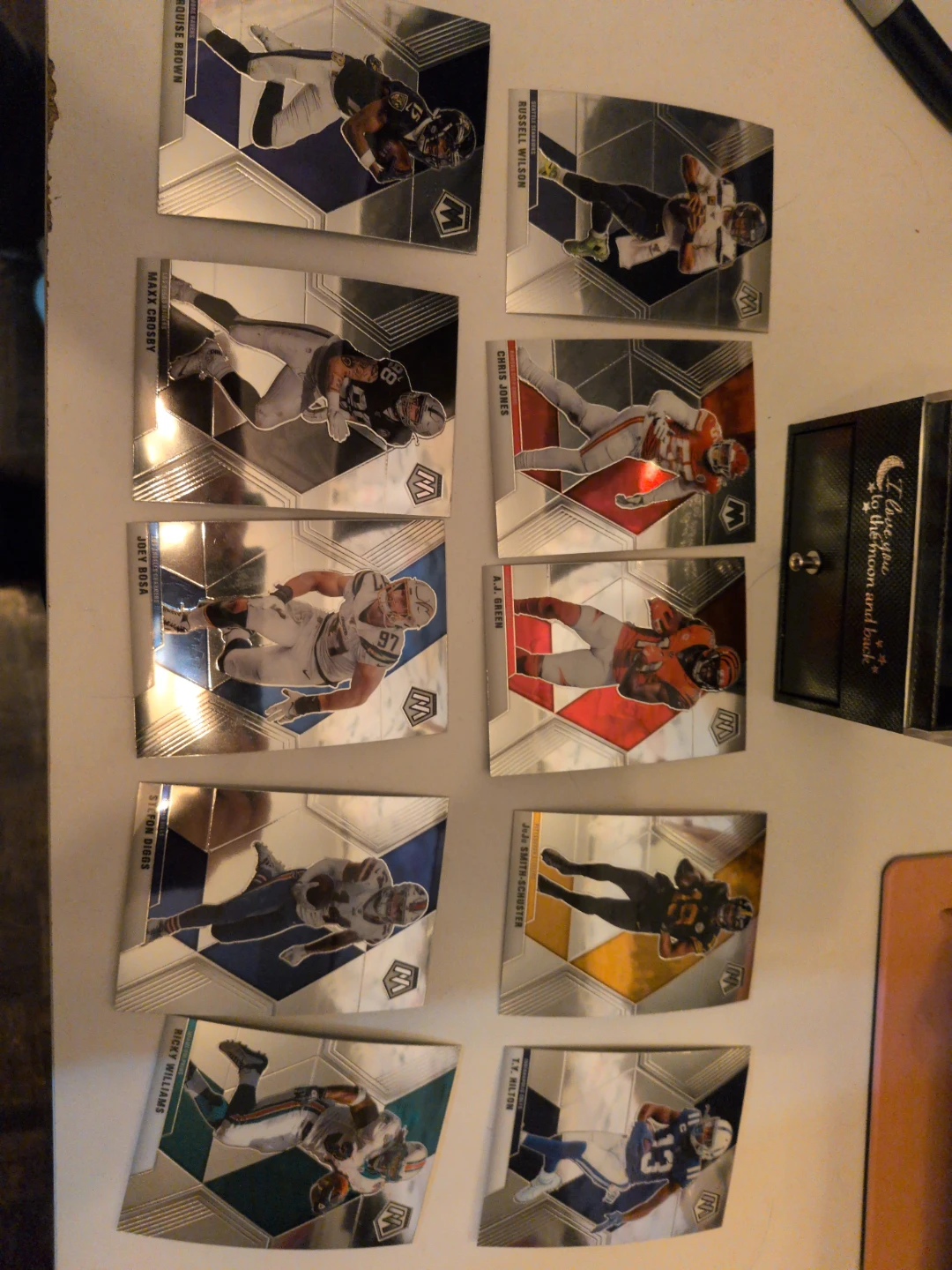 Panini Mosaic NFL Trading Cards Set