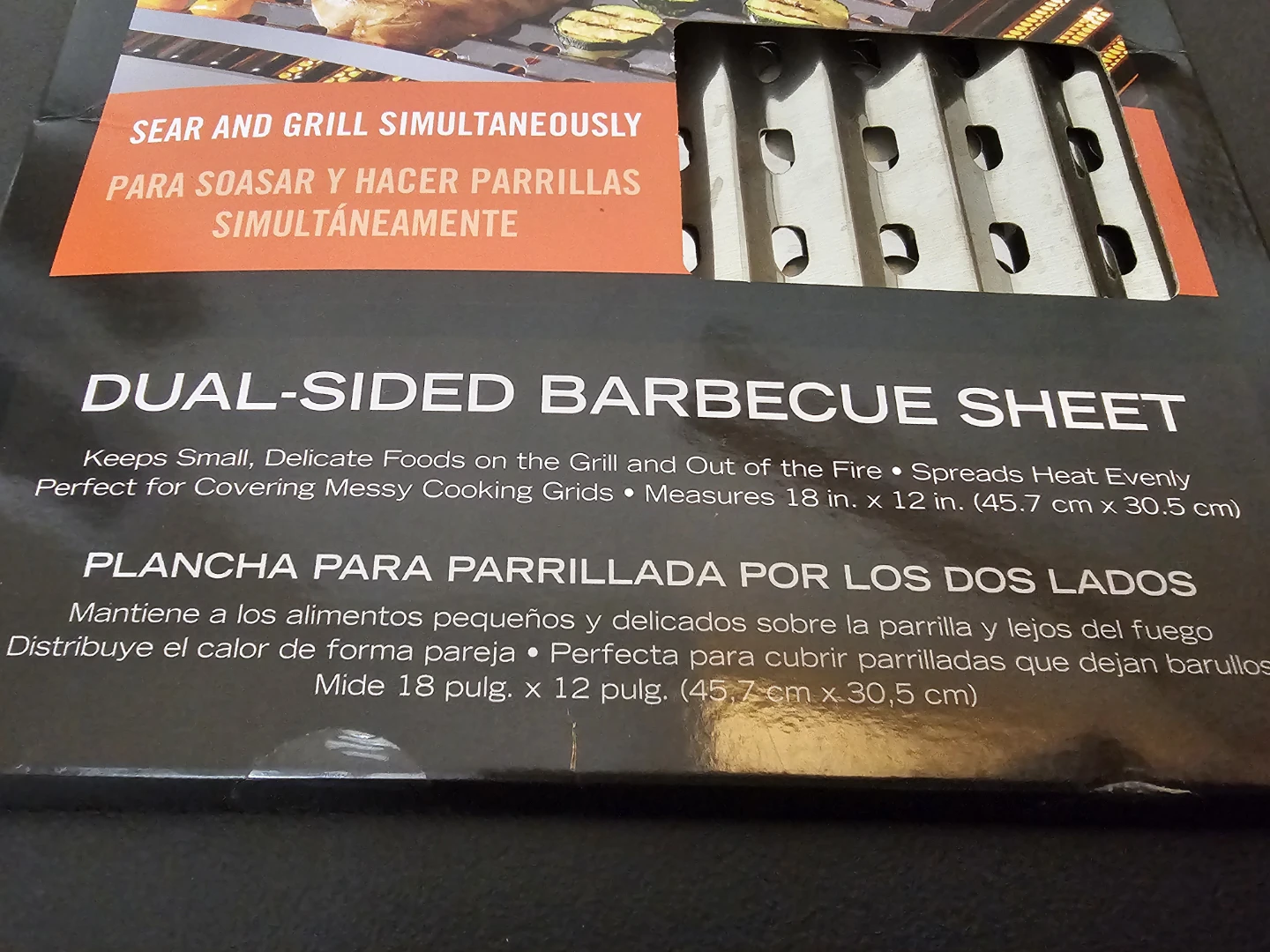 MR BAR-B-Q Dual-Sided Barbecue Sheet - photo 2