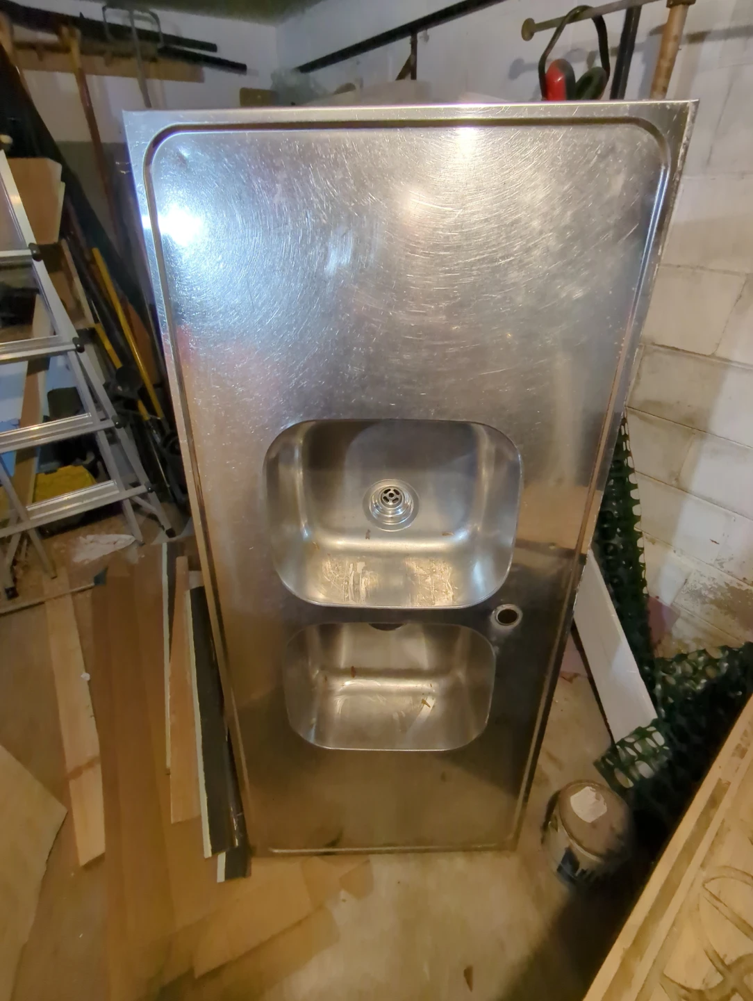 Double Bowl Stainless Steel Sink