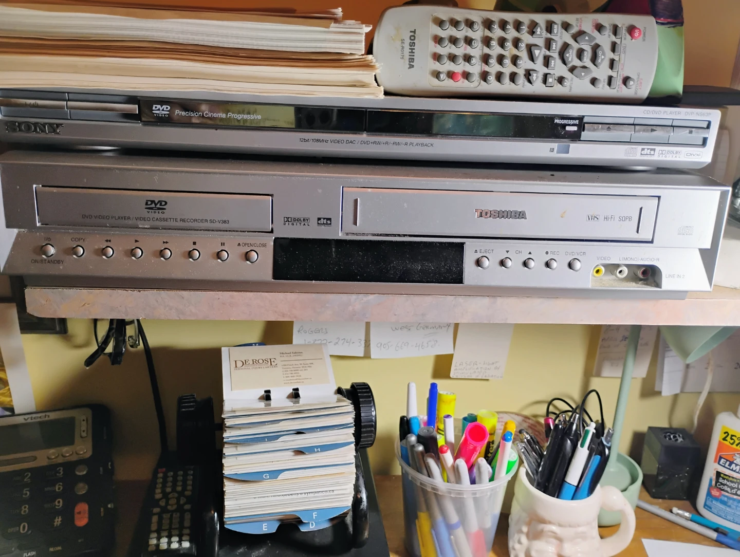 Toshiba SD-V383 DVD Player and VCR Combo