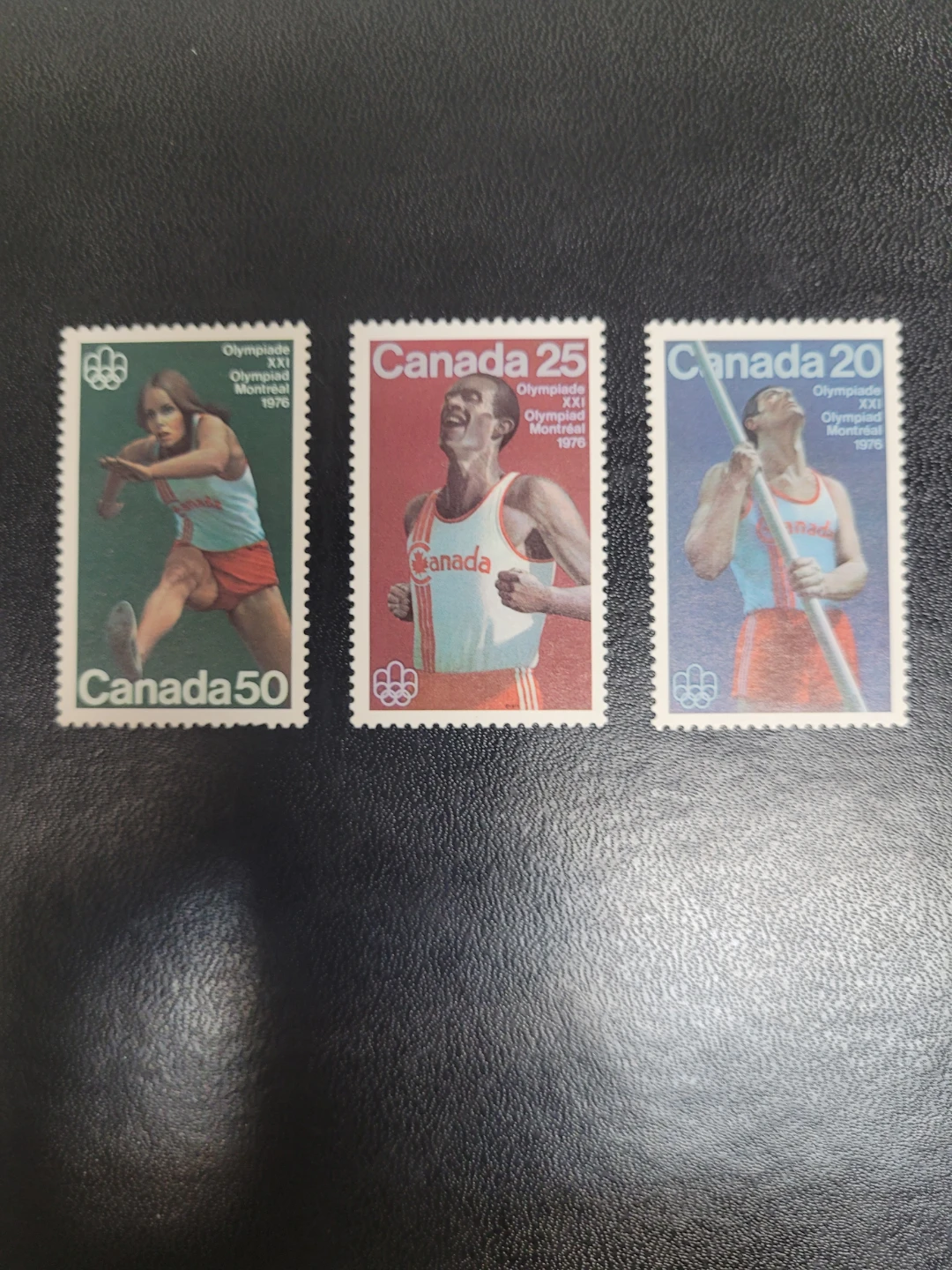 1976 Montreal Olympics Canada Postage Stamps
