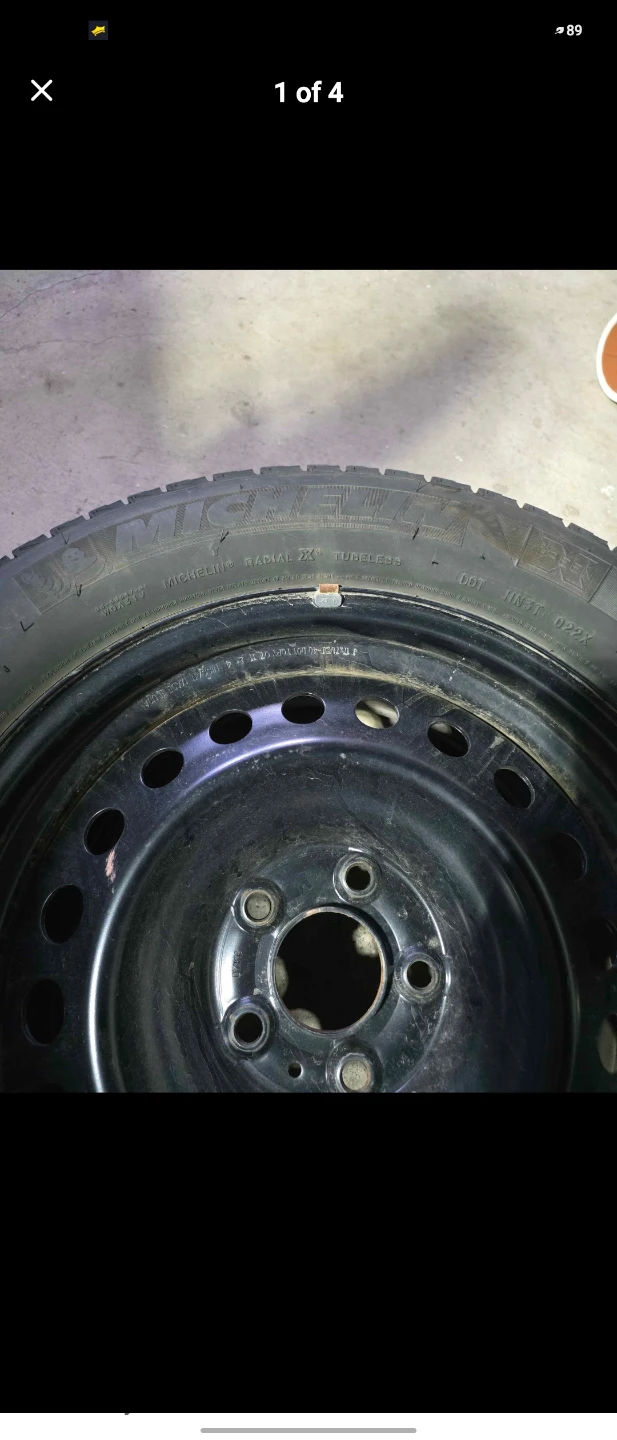 Nissan Rouge Michelin X-Ice Winter Tire 225/65R17 - photo 3