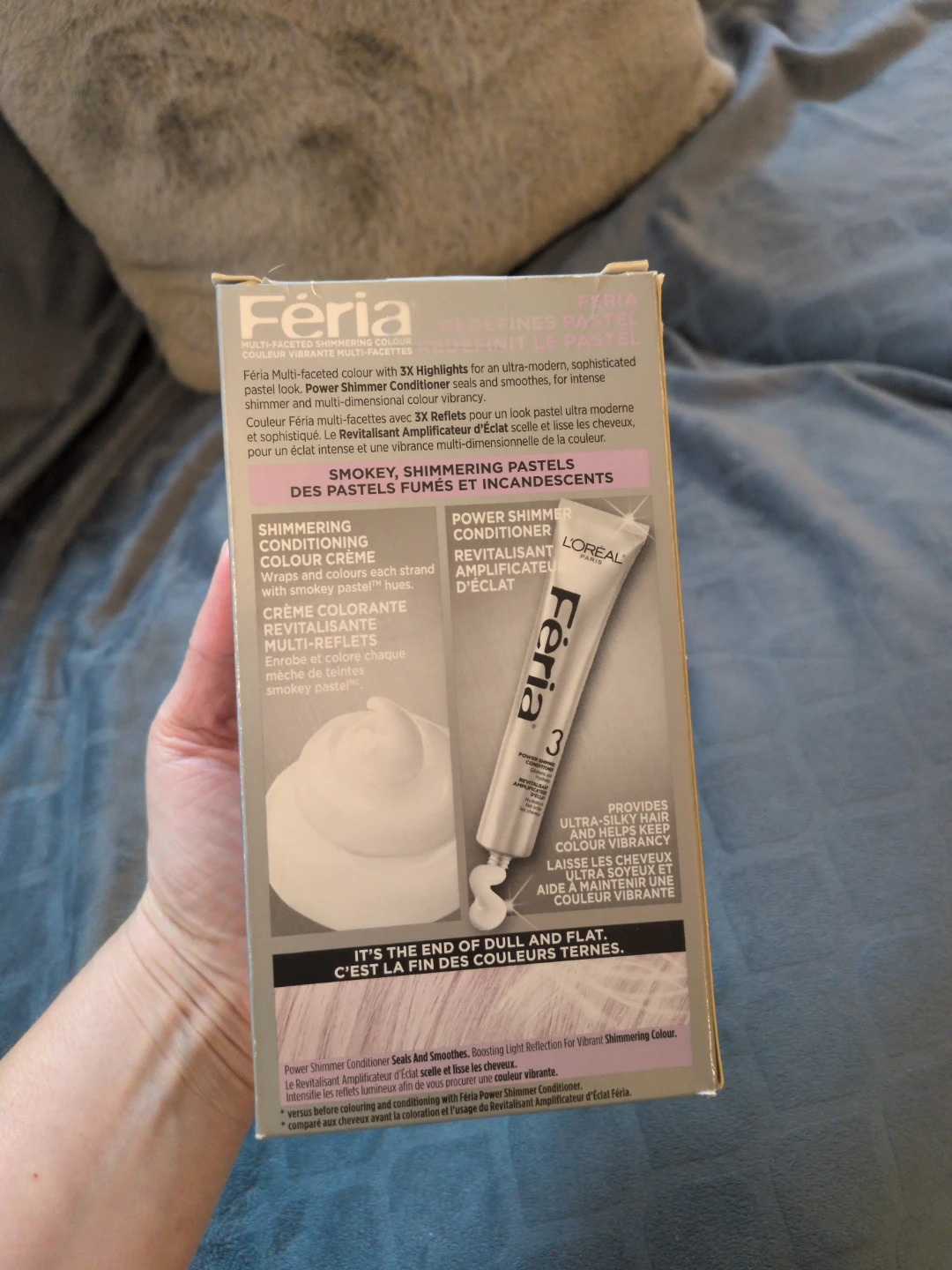 L'Oreal Féria P12 Smokey Lavender Hair Colour - photo 4