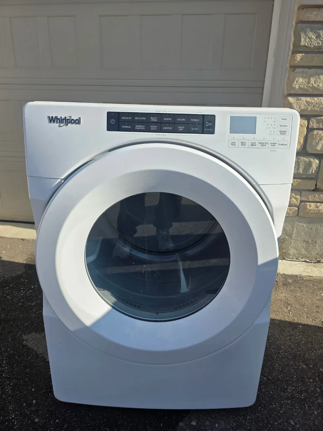 Whirlpool Electric Dryer YWED5620HW2 - photo 3