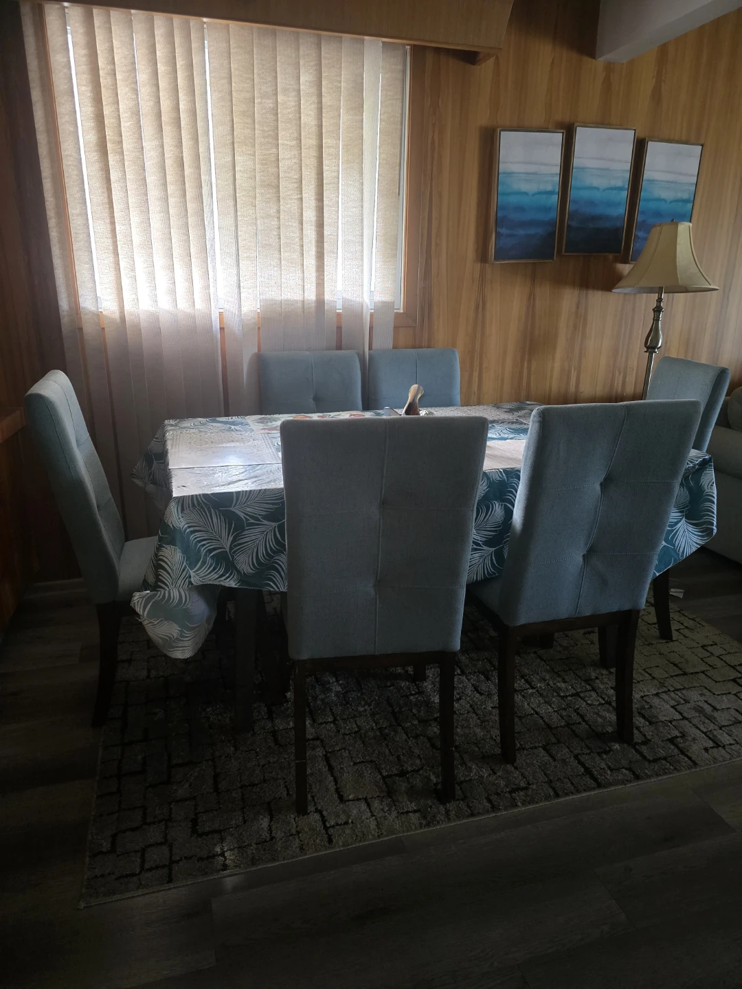 Dining Room Table with Six Chairs