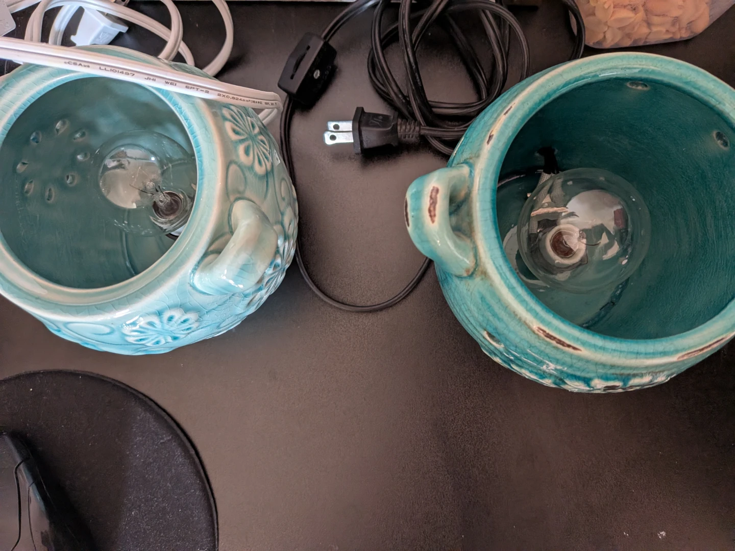 Scentsy Rustic Bloom Wax Warmer 2-Piece Set - photo 2