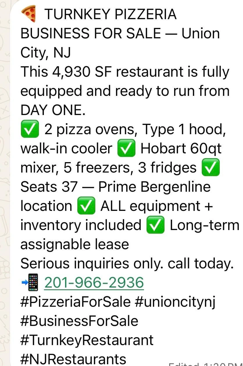 Turnkey Pizzeria Business For Sale in Union City, NJ - photo 3
