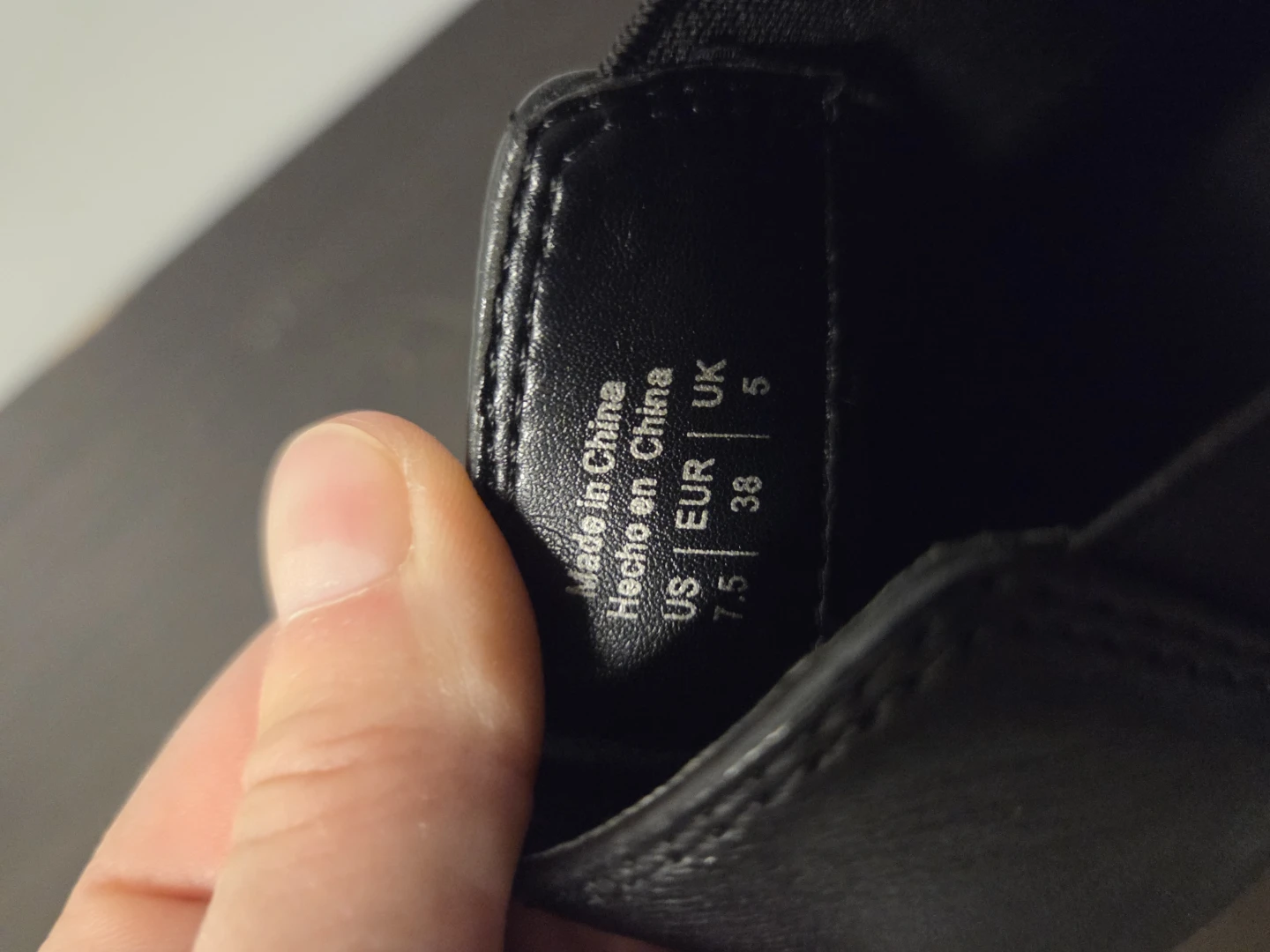 Aldo Black Chelsea Boots Size 7.5 - photo 2
