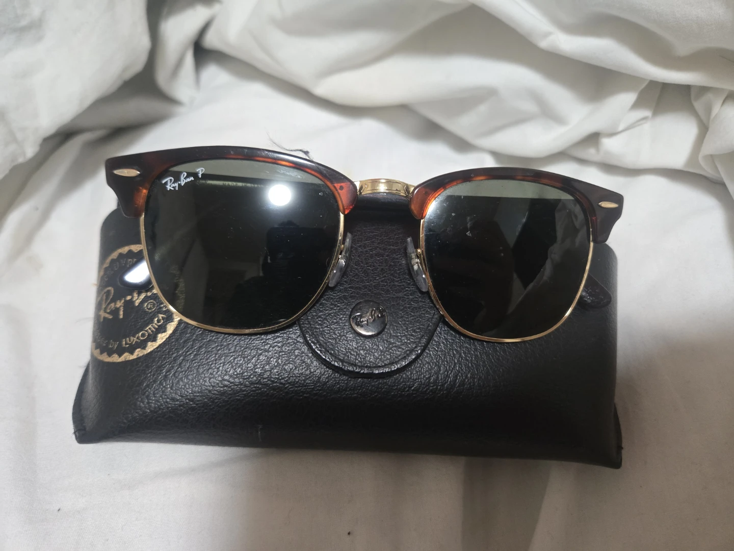 Ray-Ban Clubmaster Polarized Sunglasses - photo 2