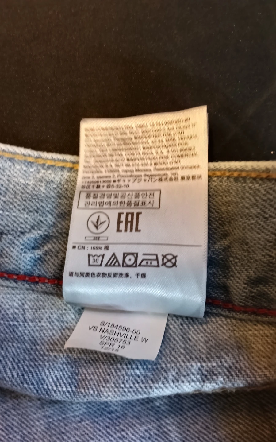 Banana Republic Vintage Straight Jeans 33x32 - photo 2
