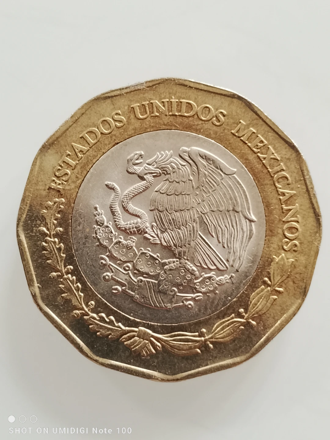 Mexican 20 Pesos Veracruz Commemorative Coin - photo 2