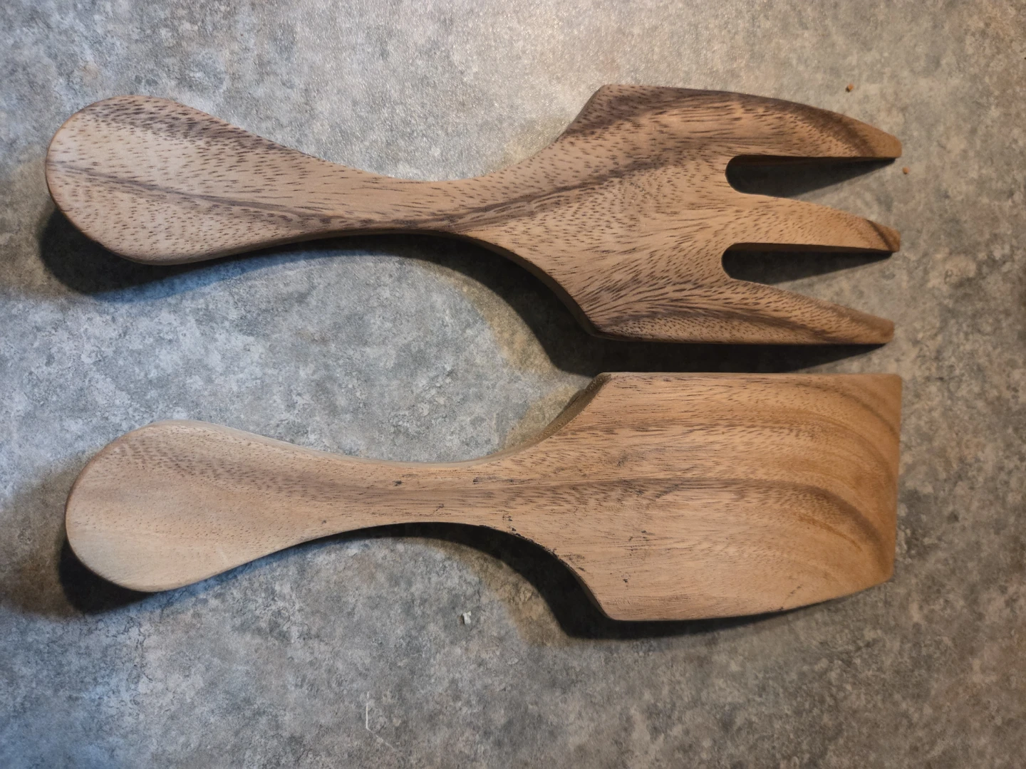 Wooden Salad Server Set