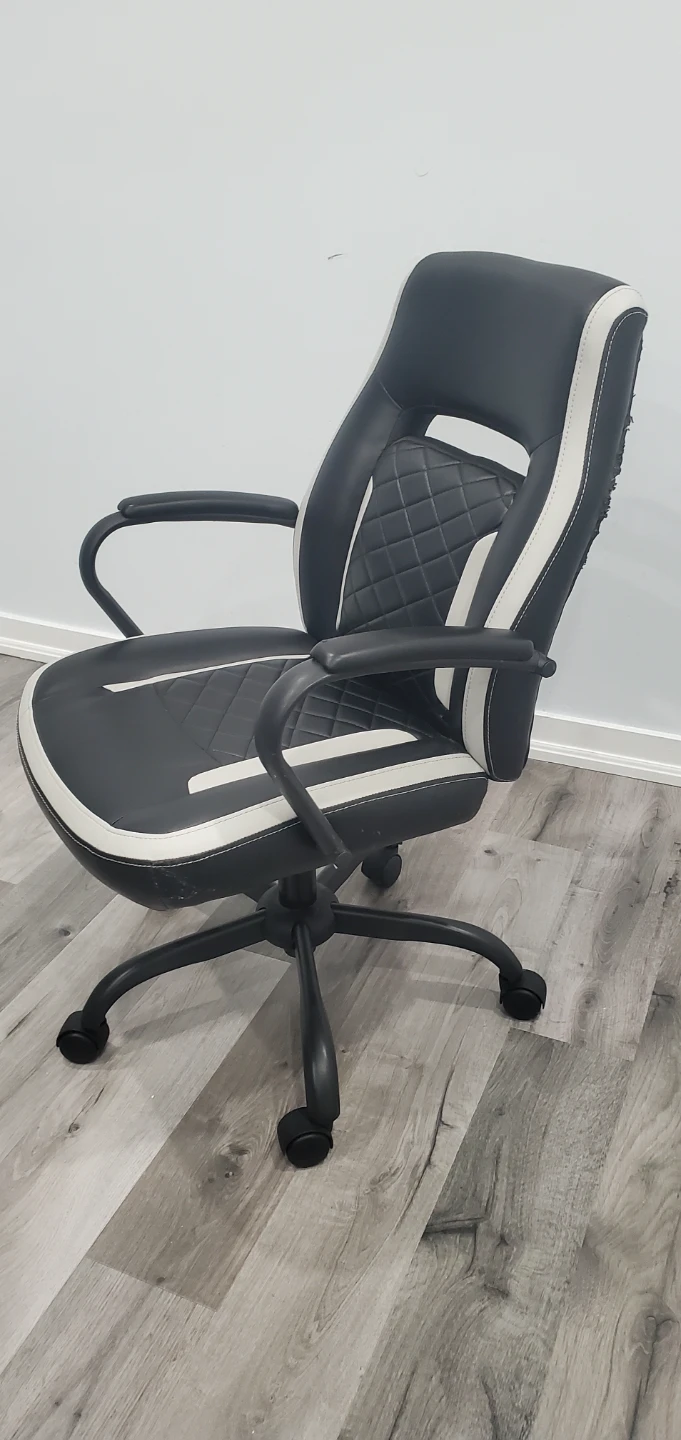 True Innovations - Black & White Office Task Chair - photo 3