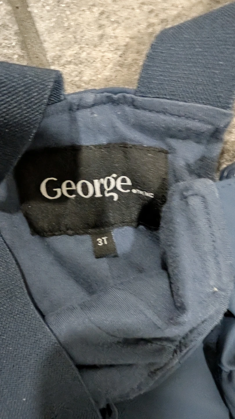 George Blue Rain Pants - Size 3T - photo 2