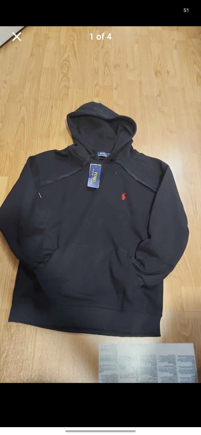 Polo Ralph Lauren Black Hoodie