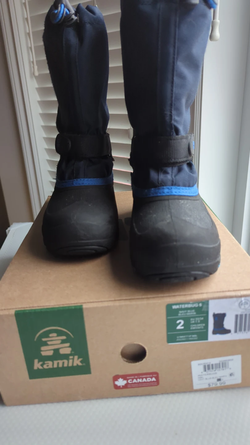 Kamik Waterbug 5 Winter Boots Navy Size 2