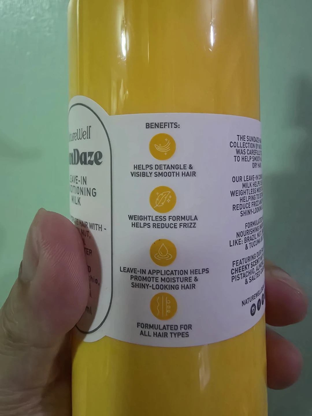 NatureWell SunDaze Leave-In Conditioning Milk - photo 3
