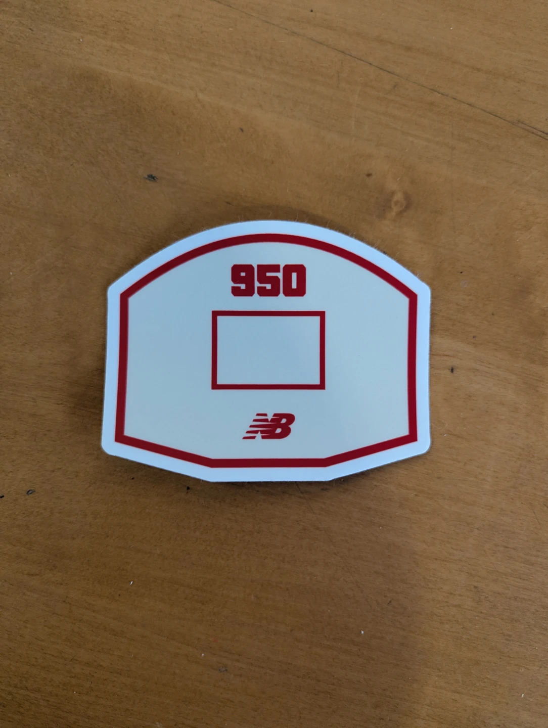 New Balance 950 Basketball Backboard Sticker