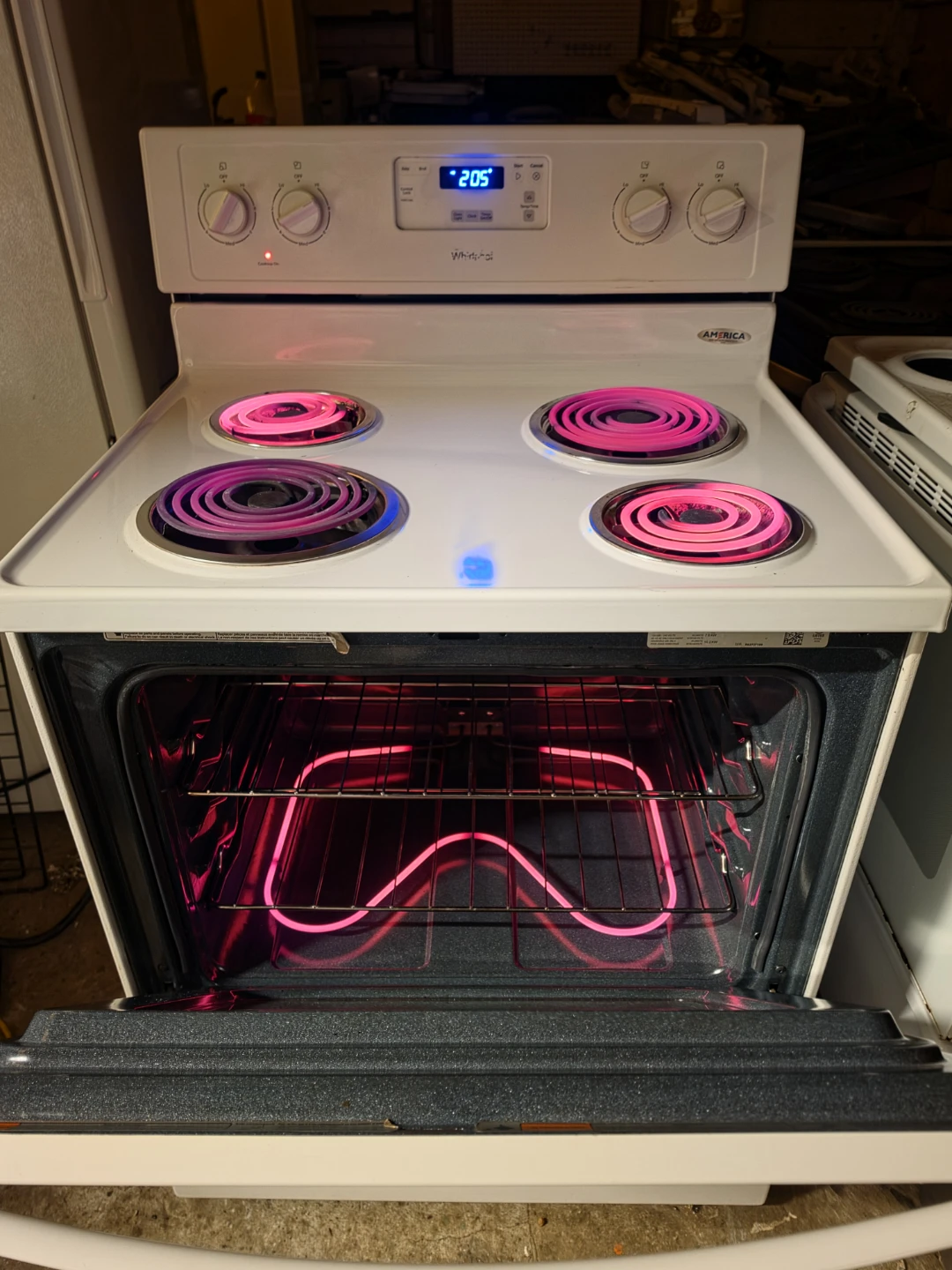 Delivery Available - Whirlpool 30" White Electric Range