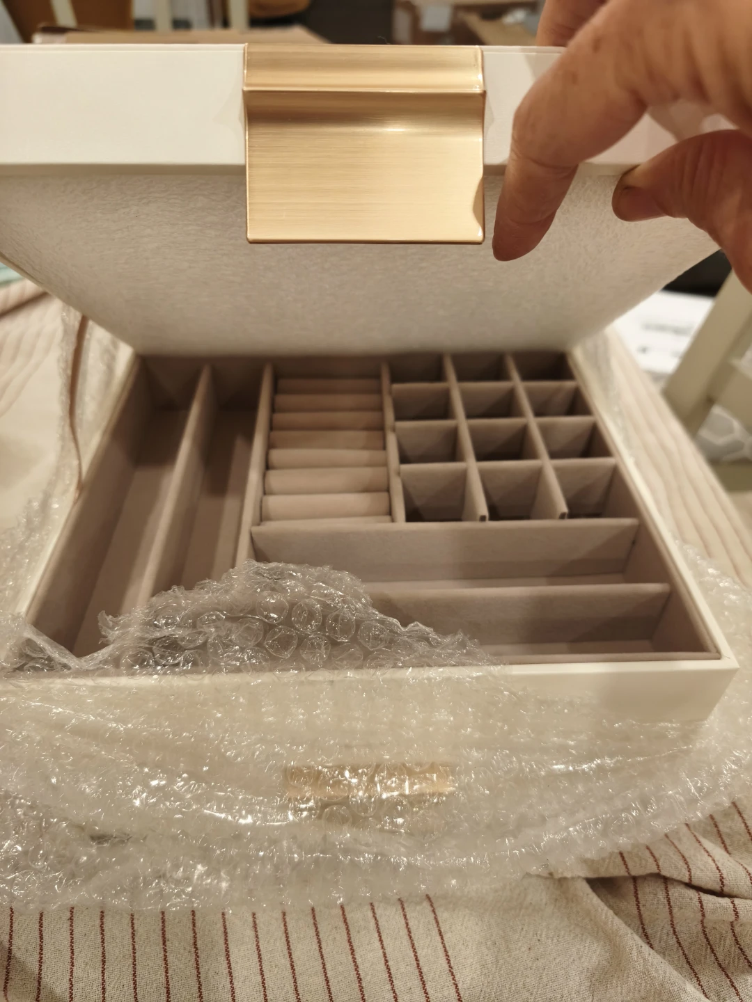 Songmics Jewellery Box White - photo 2