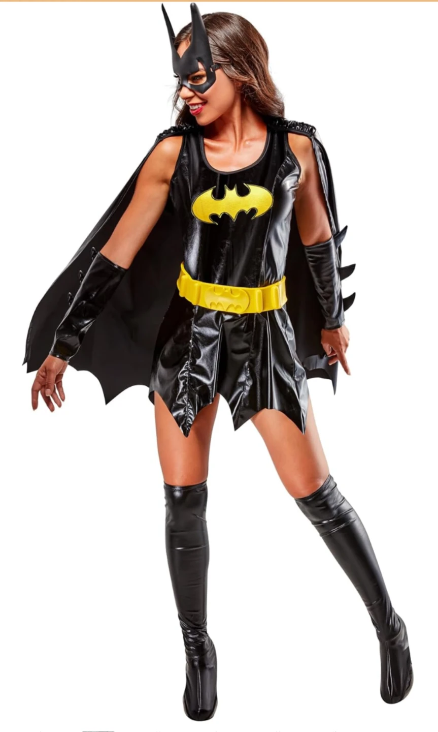 EUC - Rubie's Adult Sexy Batgirl Costume Size S