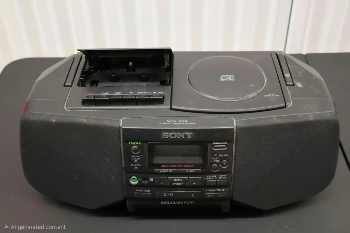 Sony CFD-S33 CD Cassette Player