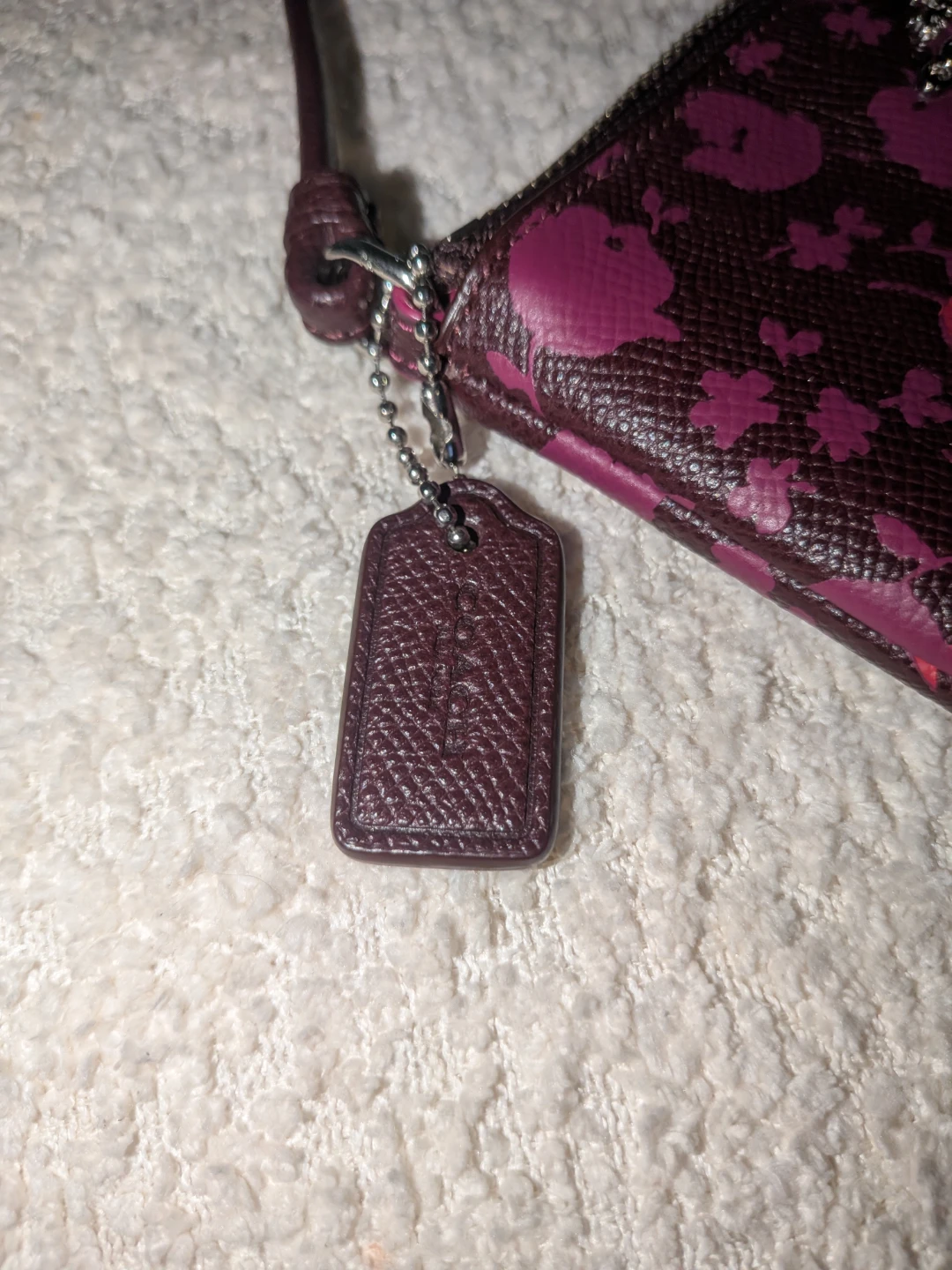 Coach floral print wristlet - photo 4