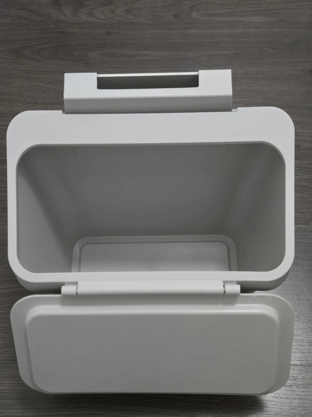 White Plastic Hanging Waste Bin