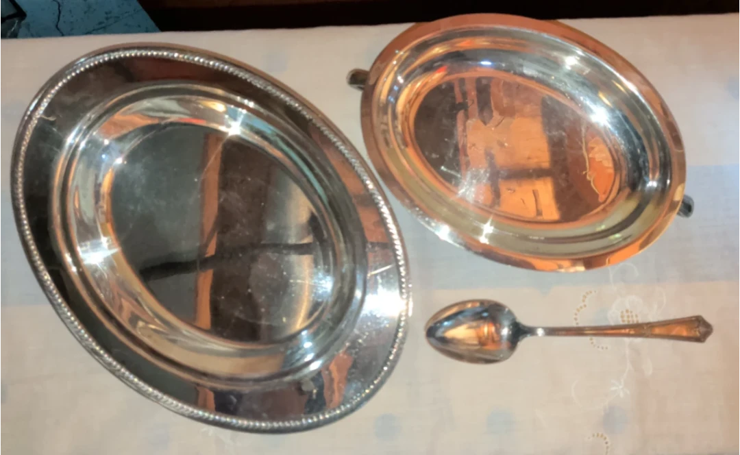 Wm. A. Rogers Silver Plate Serving Set