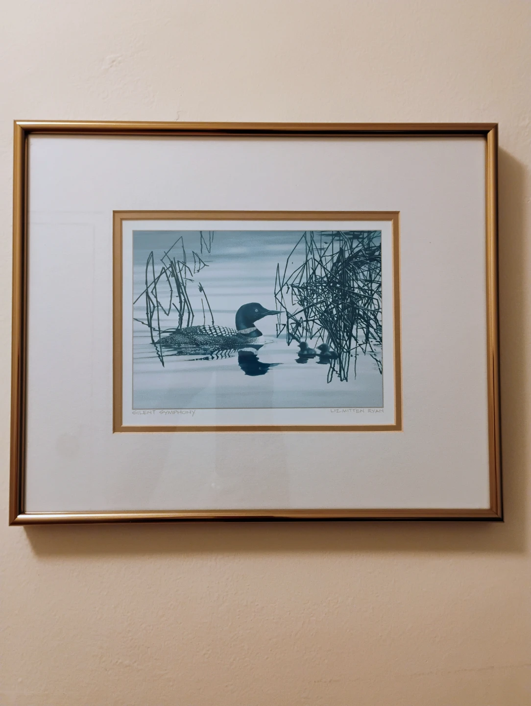 Silent Symphony Framed Art by Liz Mitten Ryan