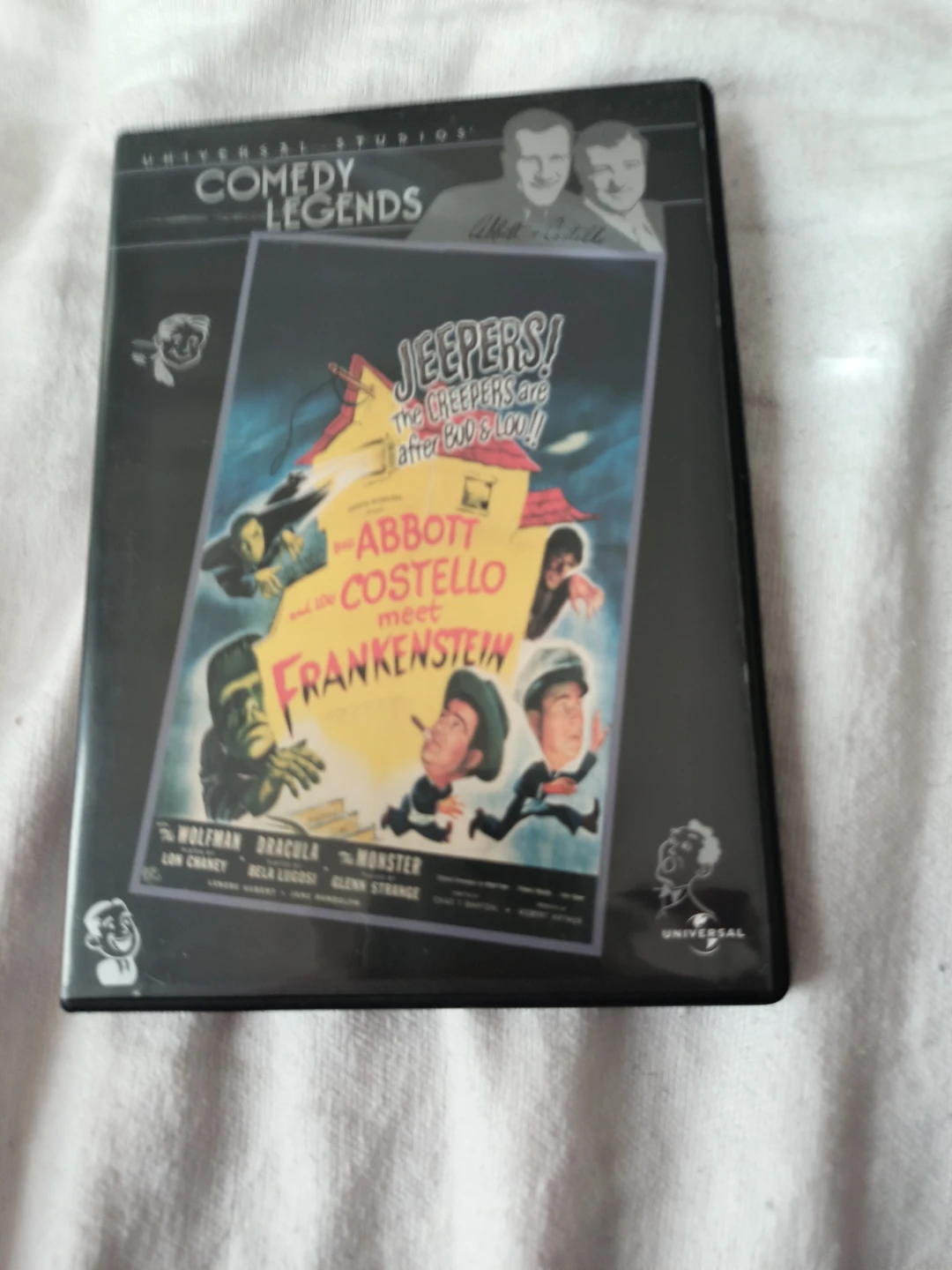 Dvd Abbott and Castello meet Frankenstein