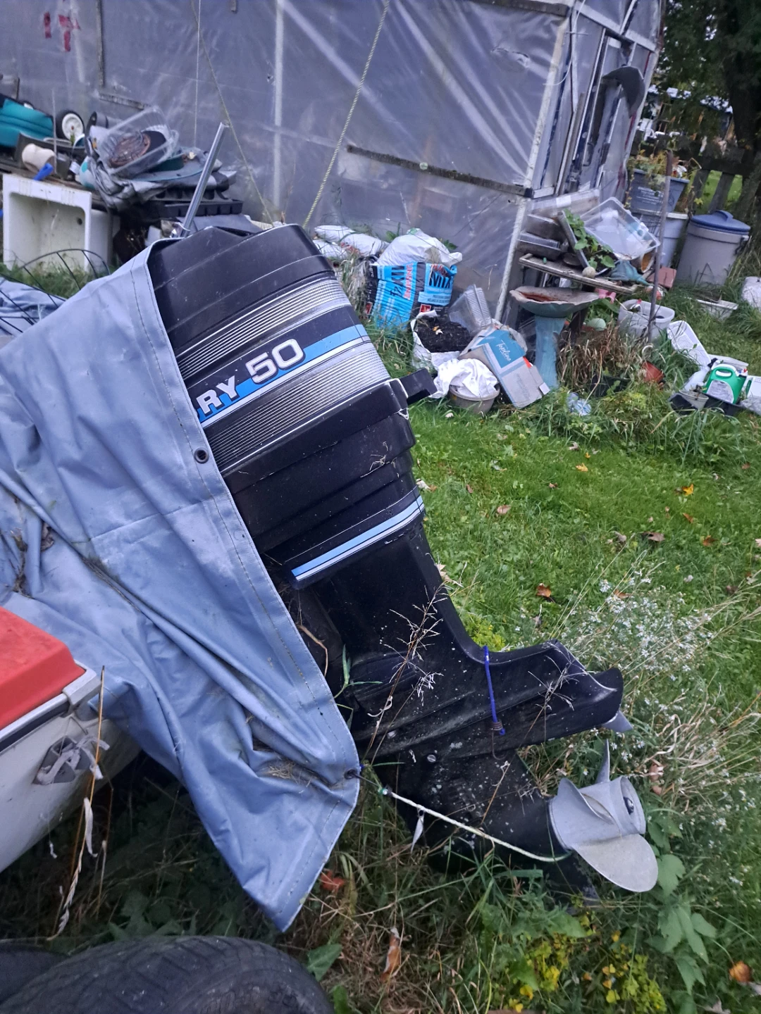 Mercury 50 Outboard Motor Boat and Trailer - photo 2