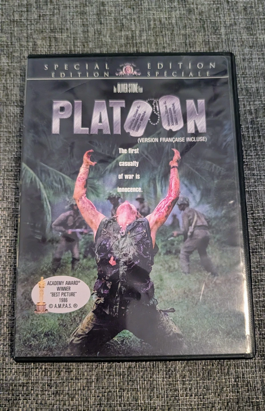 Platoon Special Edition DVD Movie