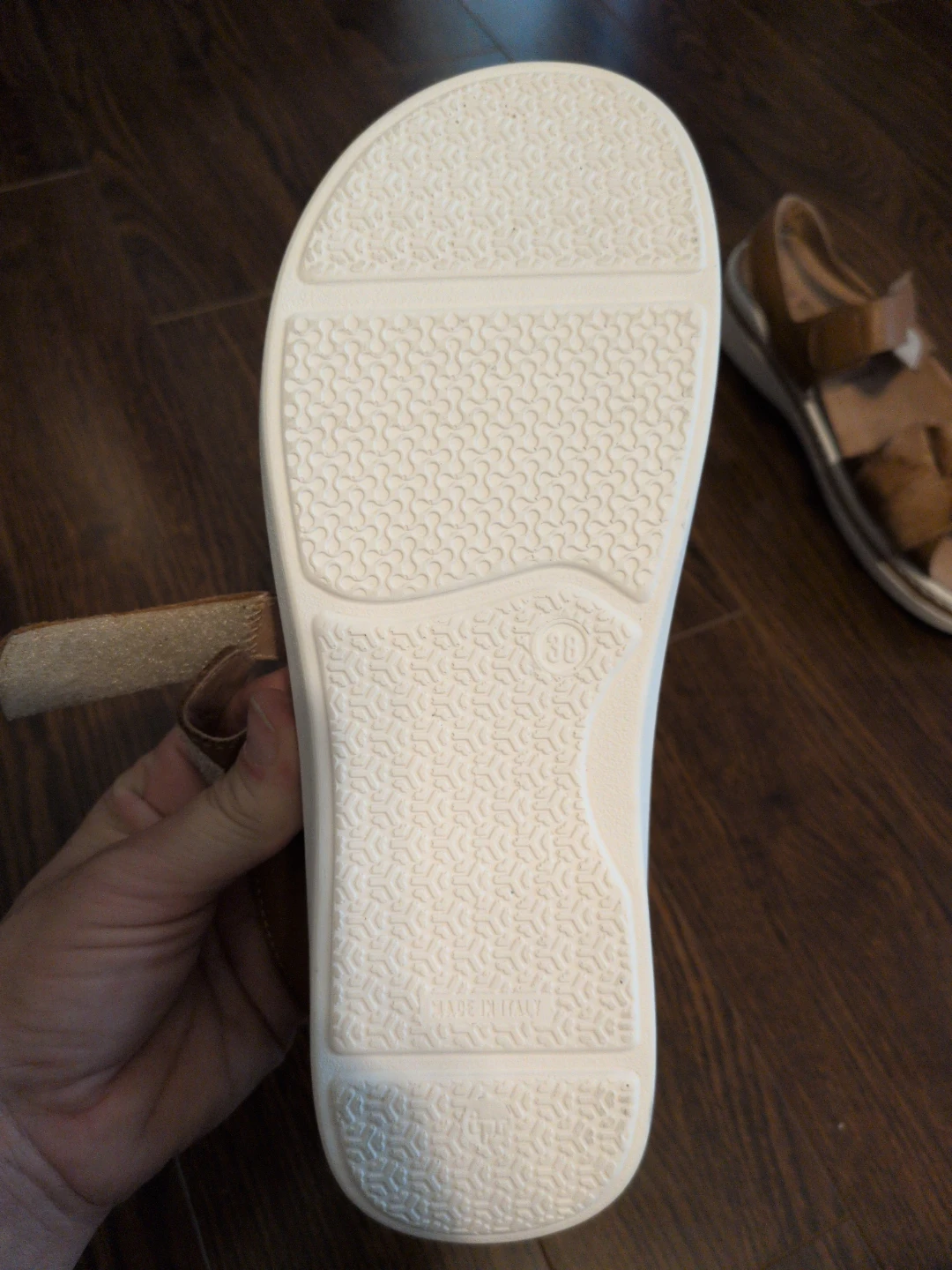 Ron White brown leather sandals - photo 3