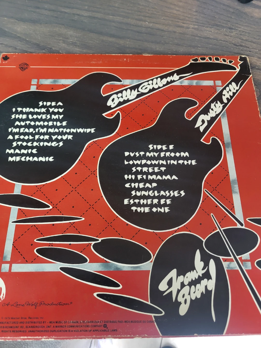 ZZ Top Degüello Vinyl Record - photo 2