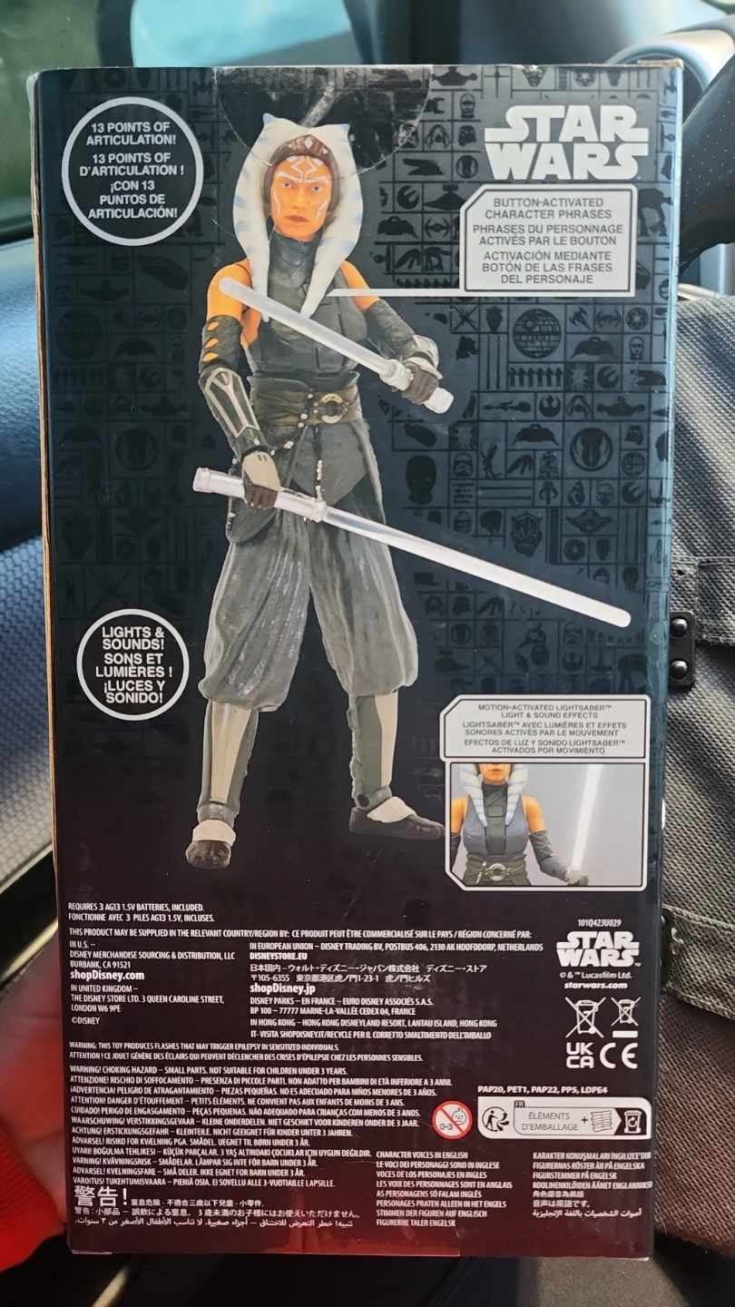 Star Wars Power Force Ahsoka Tano Talking Action Figure - photo 2