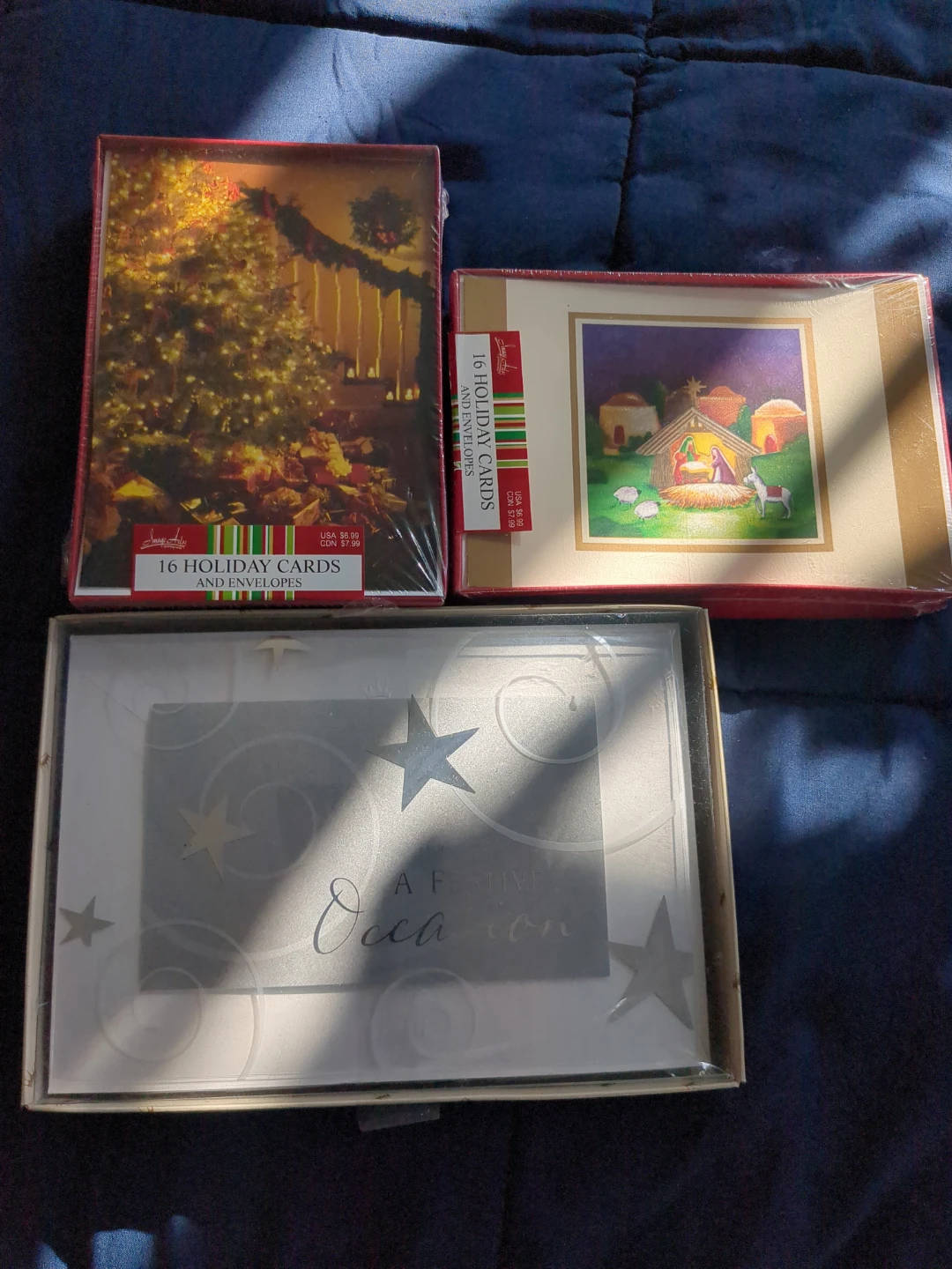 3 Sets of Image Arts Holiday Cards