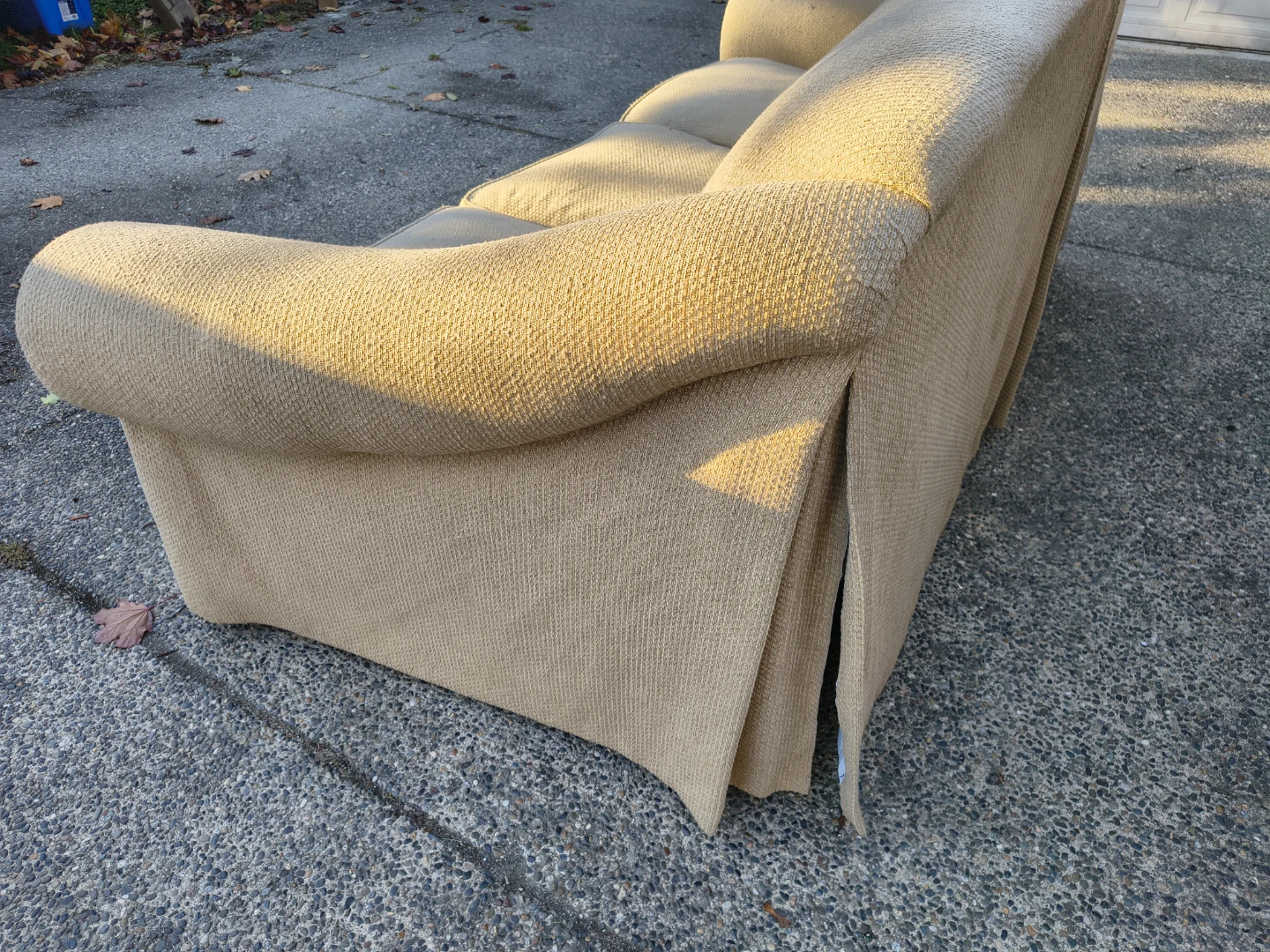 Free Thomasville Extra Large Feather Filled Couch - photo 2
