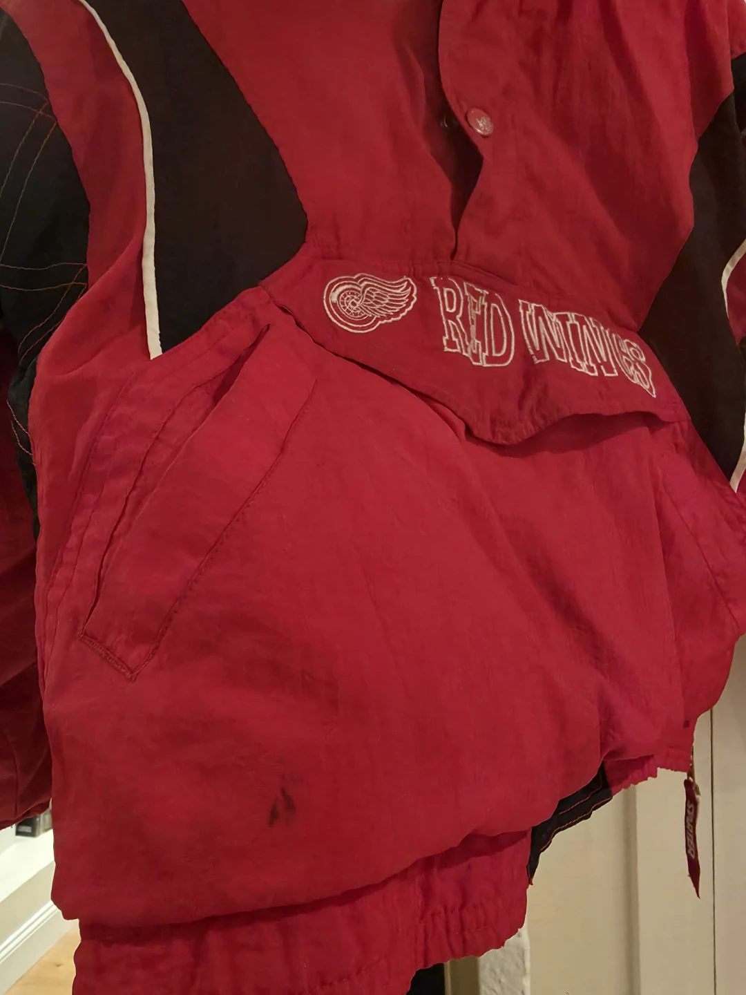Vintage 1990s Detroit Red Wings Starter "Center Ice" Puffer - photo 5