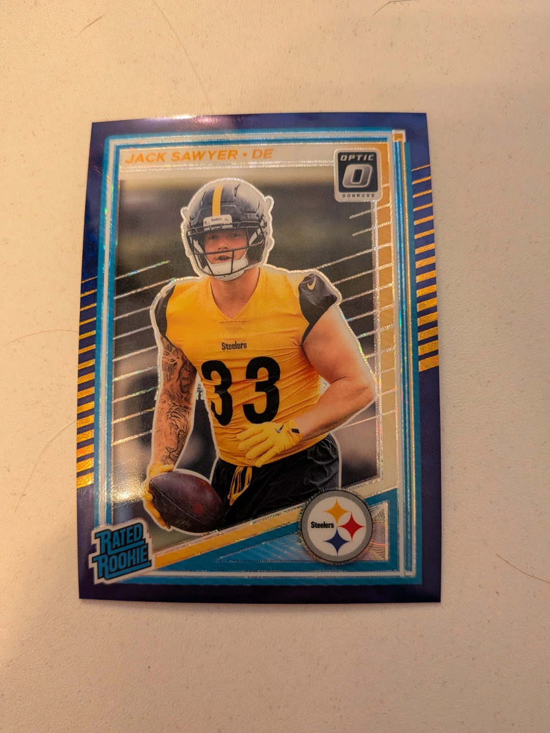 Donruss Optic Jack Sawyer Rated Rookie Card - photo 5