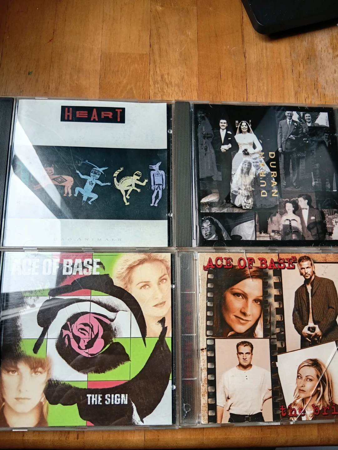 Set of 4 Pop and Rock Music CDs
