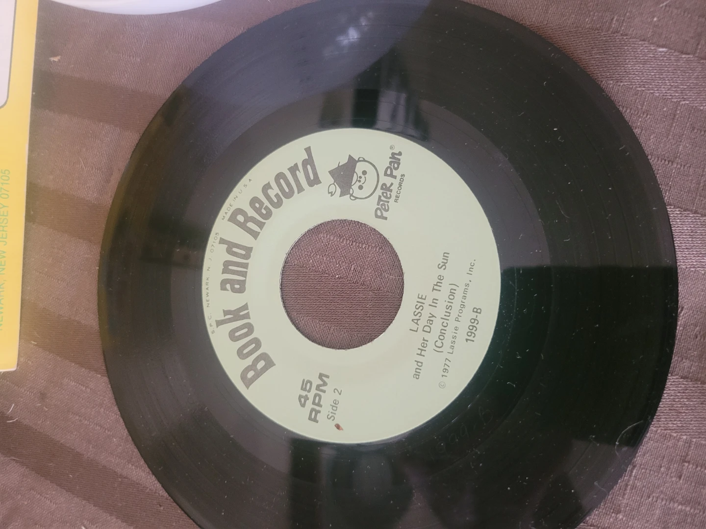 Lassie Book and Record Set Plate Bowl set - photo 3